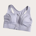 LADIES FRONT ZIP ACTIVE BRA